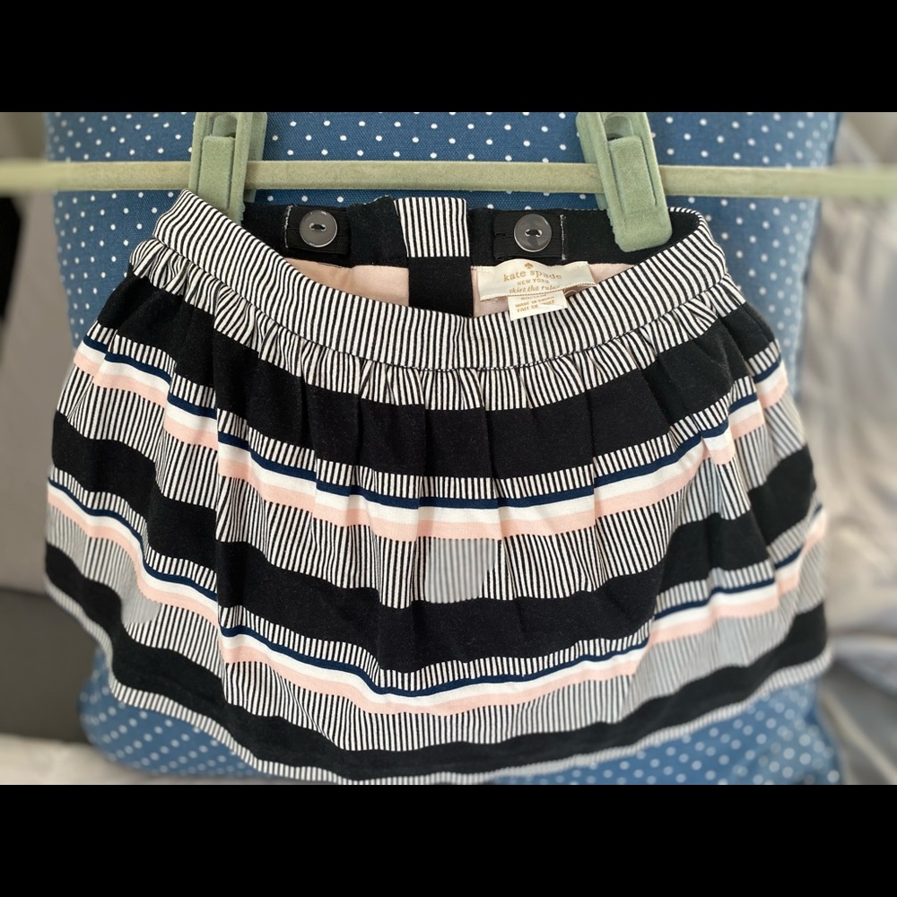 KATE SPADE BABY SKIRT (12mths) black,white, pink